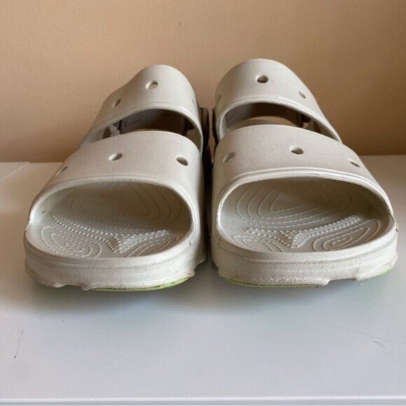 CROCS Classic All Terrain Sandal Mens 13 Bone Double Strapped - Picture 3 of 7